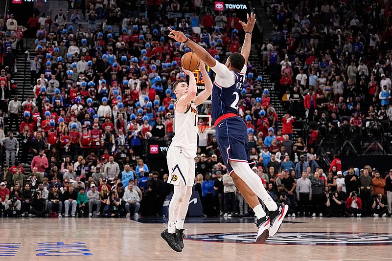 NBA Basketball Game: Denver Nuggets vs Los Angeles Clippers