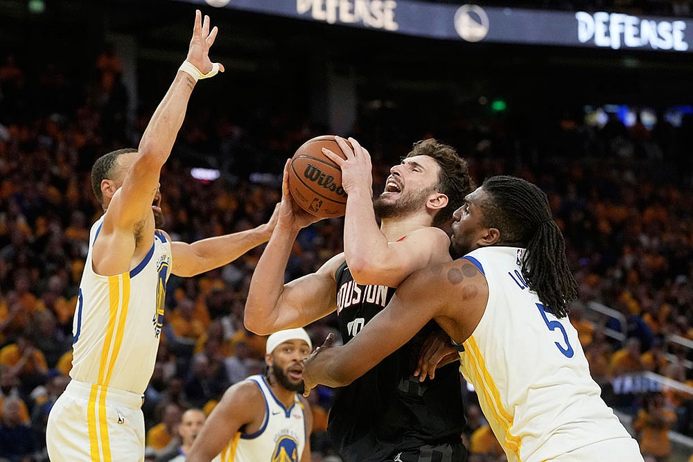 NBA Playoffs: Golden State Warriors vs Houston Rockets