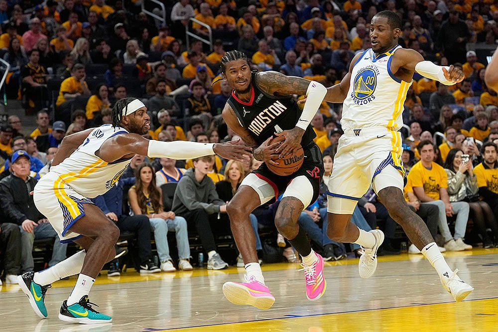 NBA: Golden State Warriors vs Houston Rockets