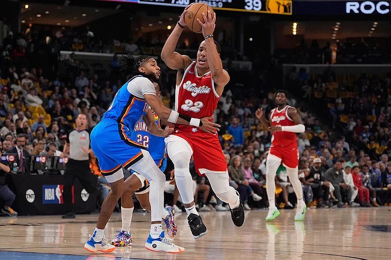 NBA Basketball Game: Oklahoma City Thunder vs Memphis Grizzlies