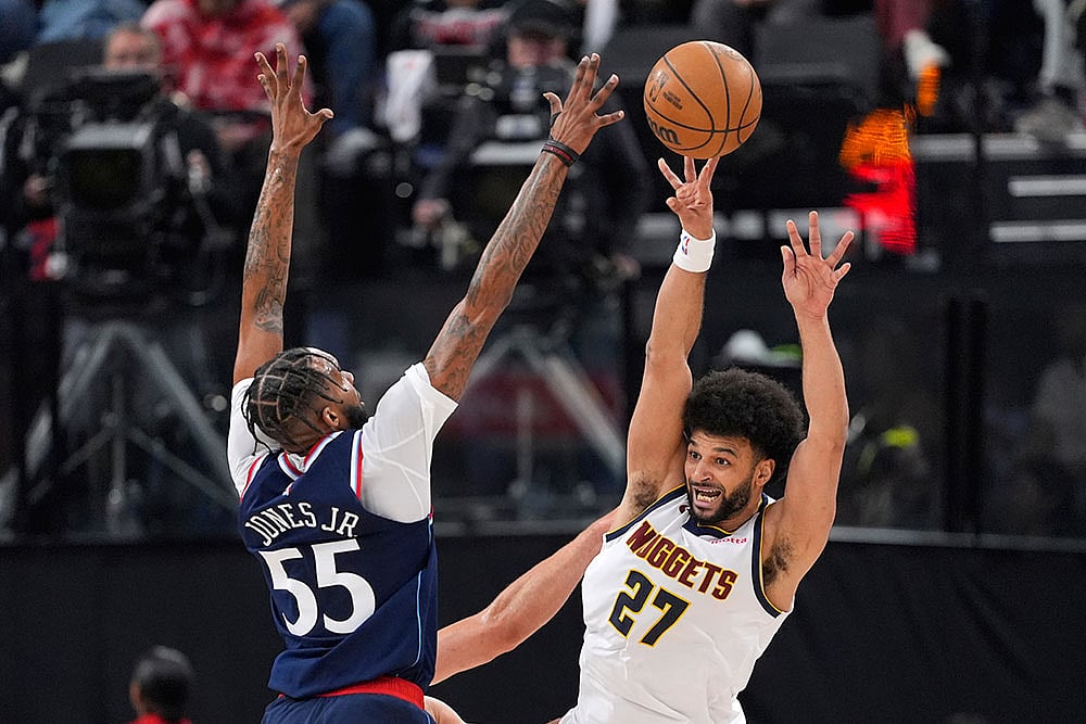 NBA Basketball Game: Los Angeles Clippers vs Denver Nuggets
