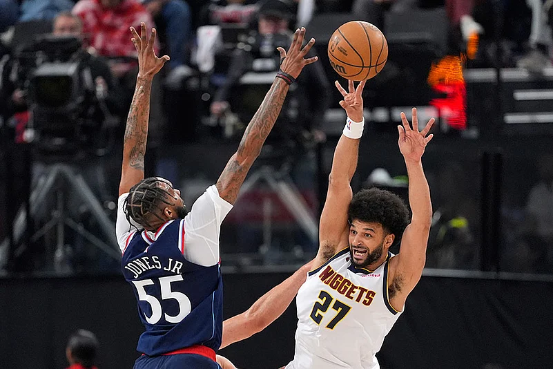 NBA Basketball Game: Los Angeles Clippers vs Denver Nuggets