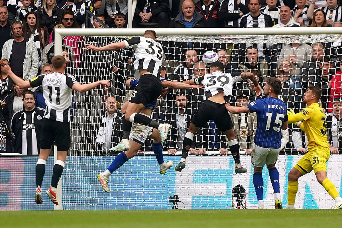 EPL: Ipswich Town vs Newcastle United