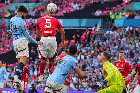 FA Cup Soccer: Nottingham Forest vs Manchester City
