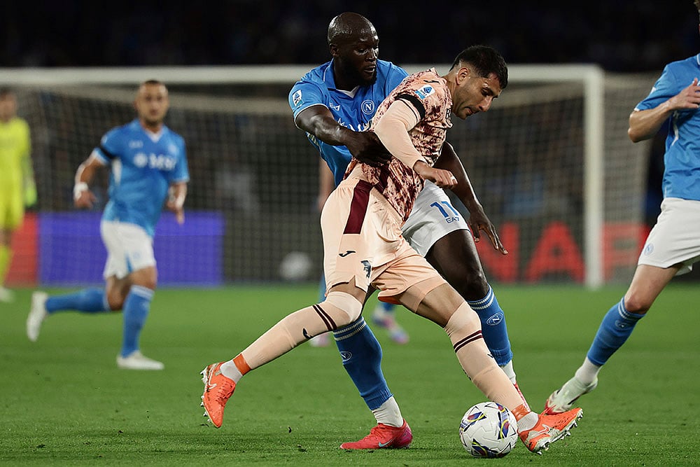 Italy Soccer Serie A Napoli vs Torino FC: Guillermo Maripan