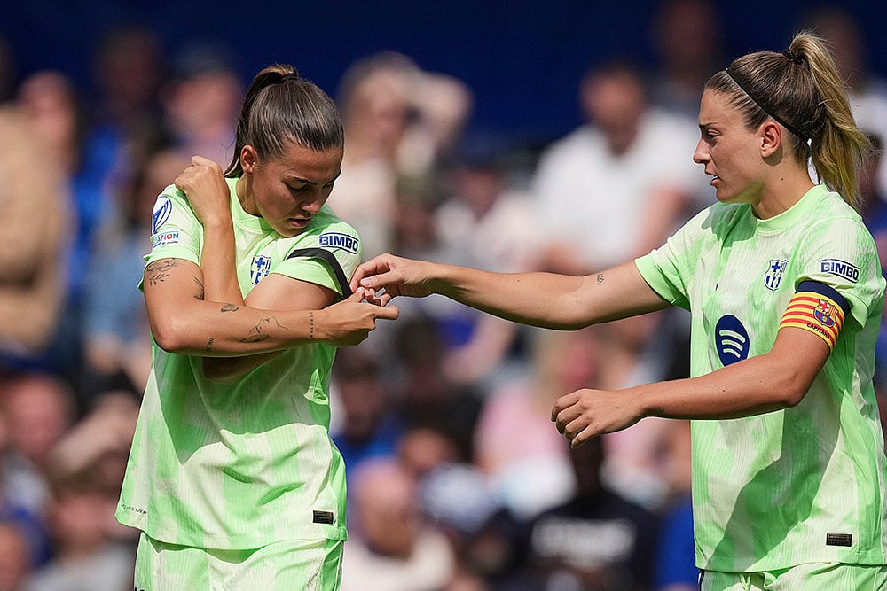 Britain Soccer Womens Champions League Chelsea FC vs FC Barcelona: Alexia Putellas