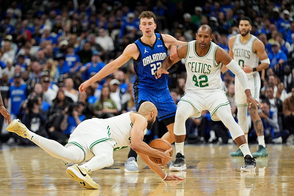 NBA Basketball game Boston Celtics vs Orlando Magic: Derrick White