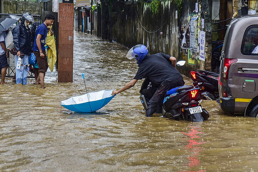 Weather: Rainfall in Guwahati