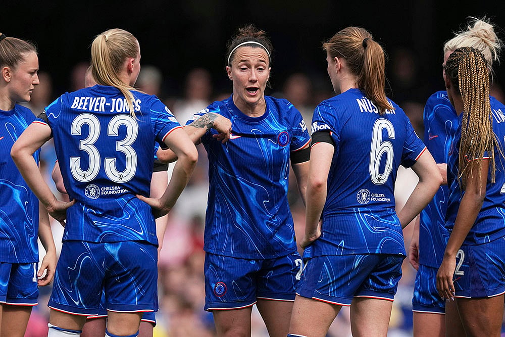 Britain Soccer Womens Champions League Chelsea FC vs FC Barcelona:  Lucy Bronze