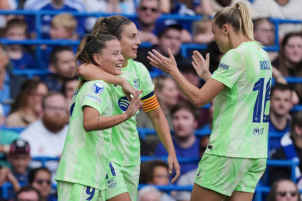 Britain Soccer Womens Champions League Chelsea FC vs FC Barcelona: Claudia Pina