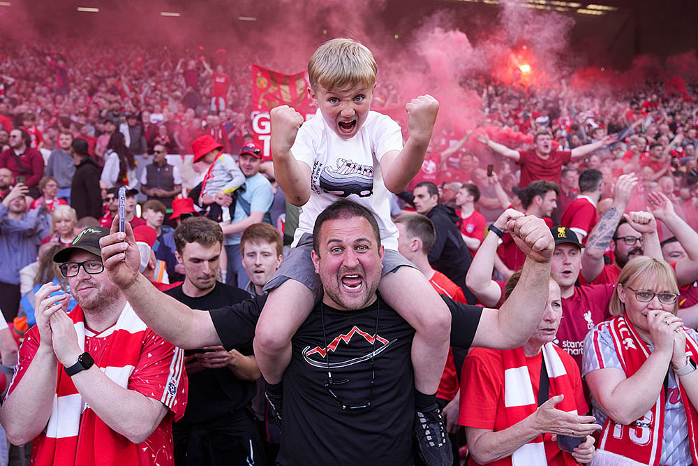 English Premier League Soccer: Liverpool Vs Tottenham Hotspur