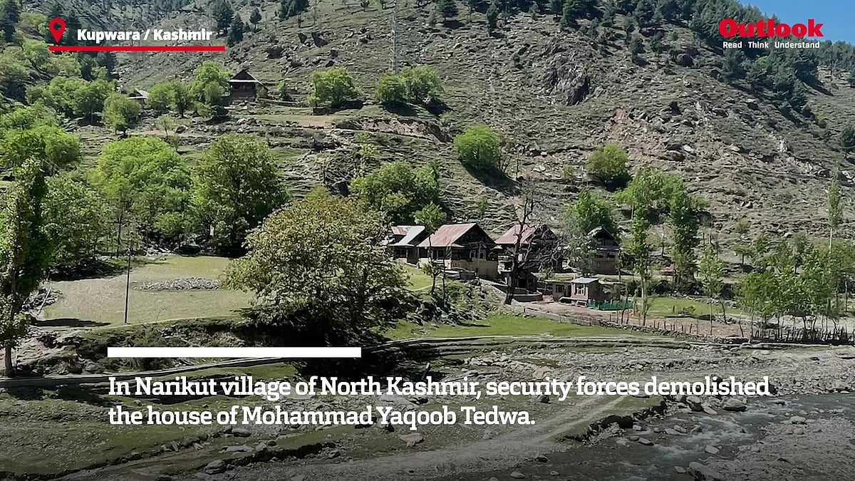 A Tribal Family's House Demolished In North Kashmir's Border Village Post-Pahalgam Attack