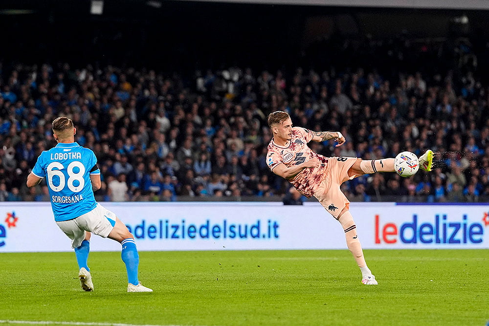Italy Soccer Serie A Napoli vs Torino FC: Ivan Ilic
