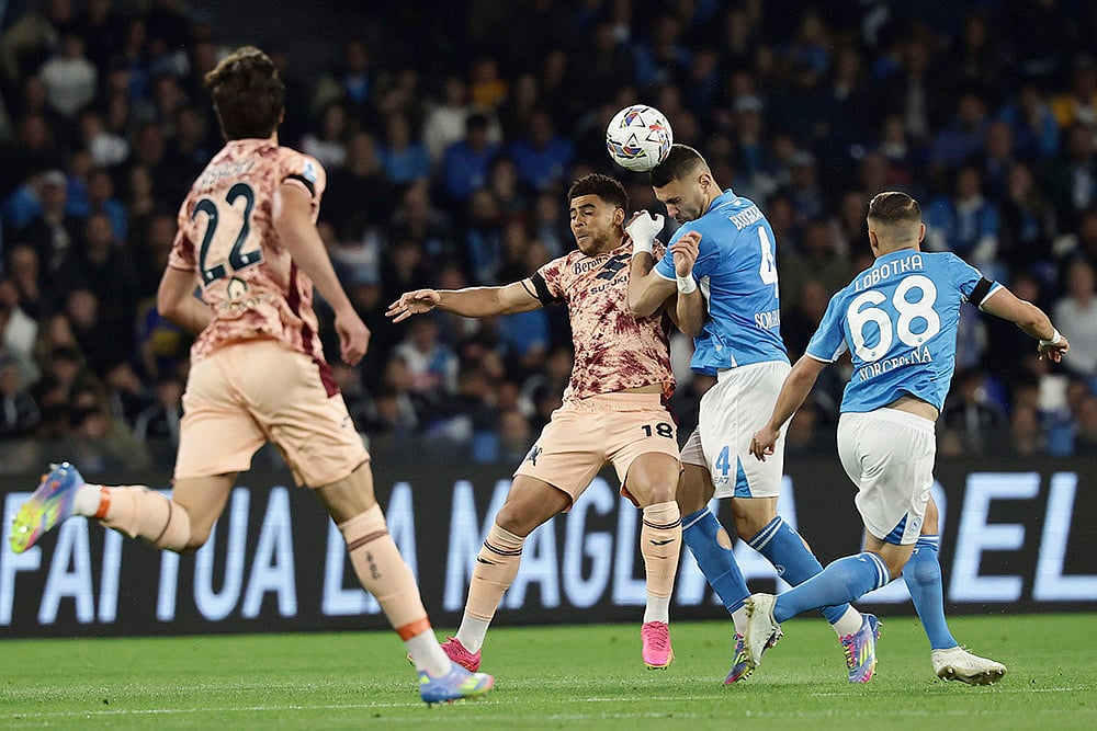 Italy Soccer Serie A Napoli vs Torino FC: Che Adams