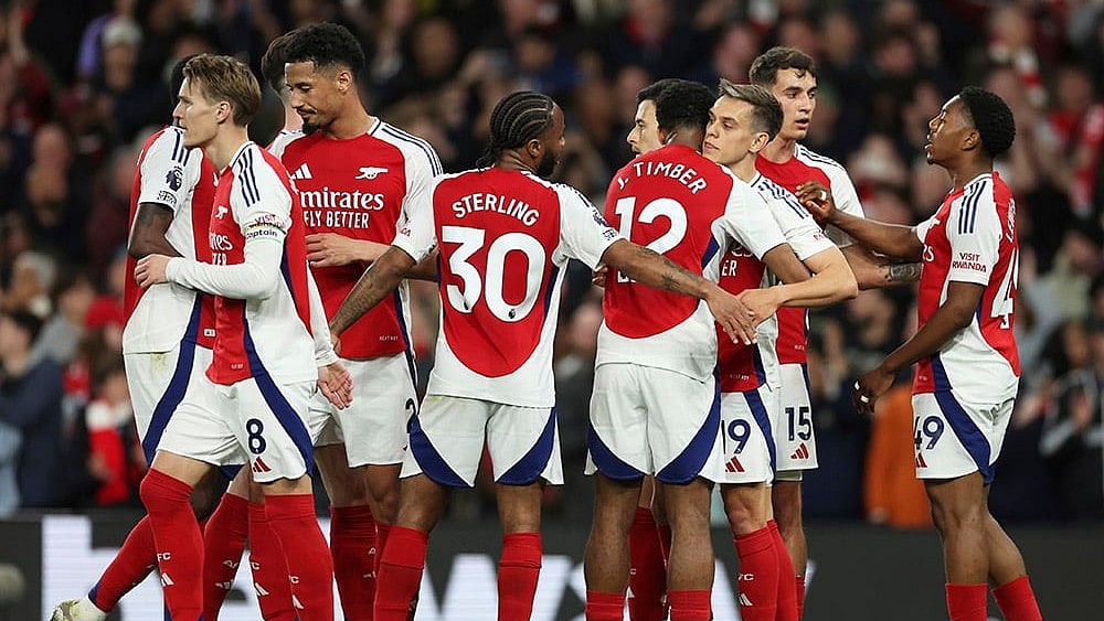 English Premier League soccer Arsenal vs Crystal Palace: Leandro Trossard