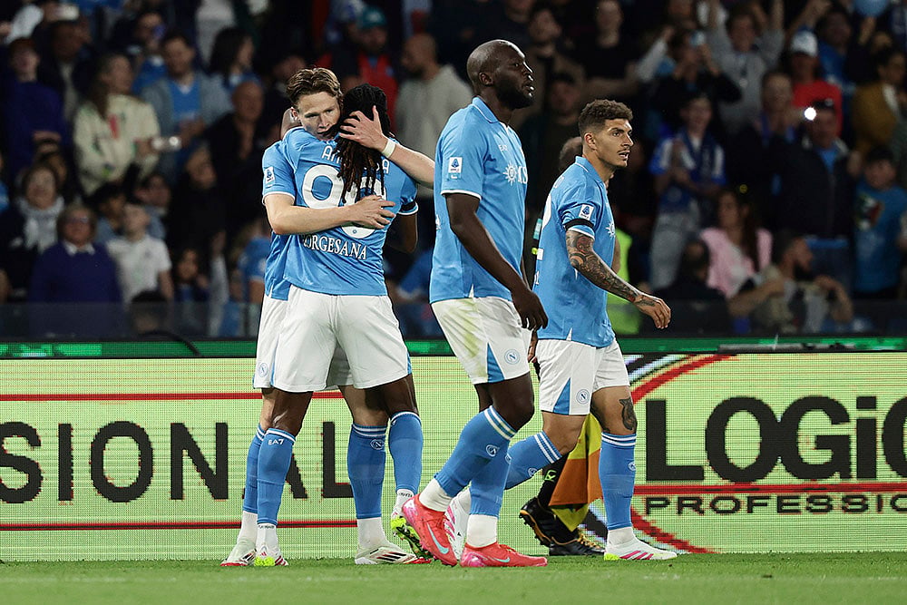 Italy Soccer Serie A Napoli vs Torino FC: Scott McTominay