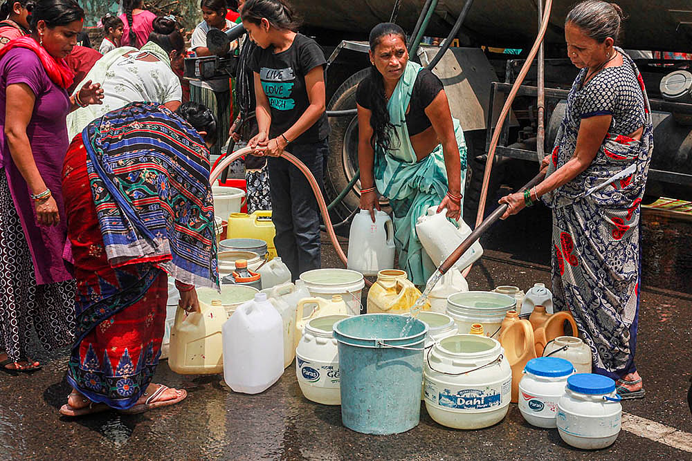 Summer water shortage