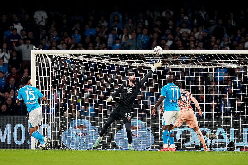 Italy Soccer Serie A Napoli vs Torino FC: Vanja Milinkovic-Savic