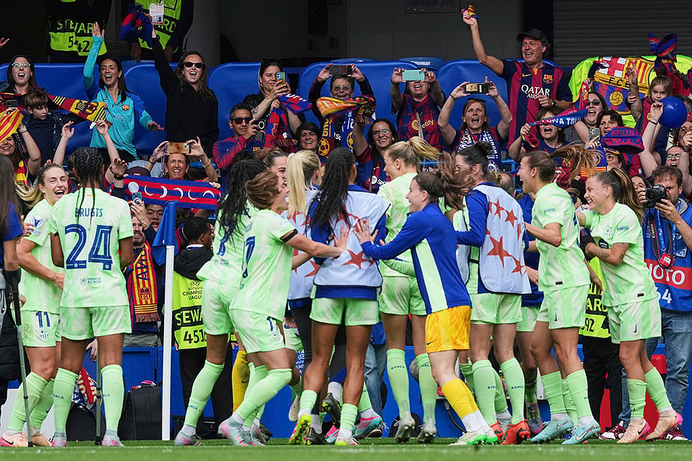 | Photo: AP/Dave Shopland : Women's Champions League: Chelsea FC vs FC Barcelona