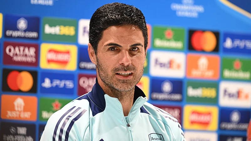 Mikel Arteta UEFA Champions League ARS vs PSG Semis PC 2025