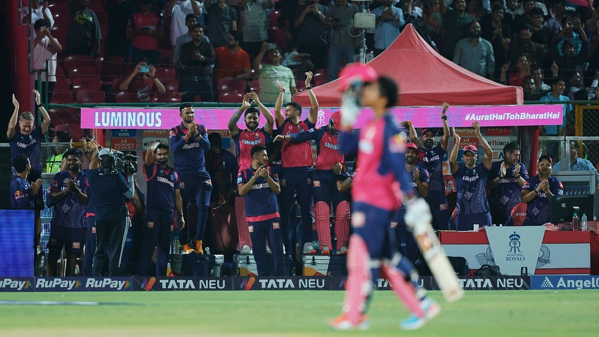 Vaibhav Suryavanshis IPL Century Makes Injured Rahul Dravid Jump Out Of Wheelchair