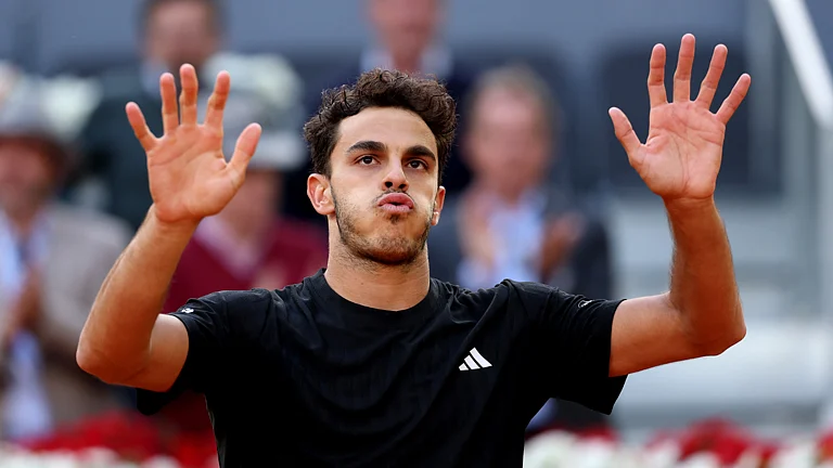 Francisco Cerundolo is through to the Madrid Open quarters. - File