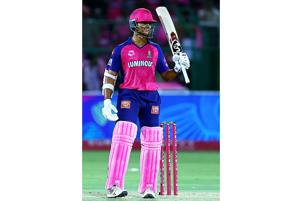 IPL 2025: RR vs GT, Yashasvi Jaiswal celebrates half century