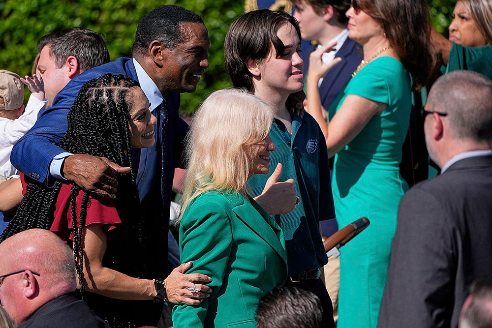 Donald Trump welcomed Super Bowl champion Philadelphia Eagles to White House: Kellyanne Conway