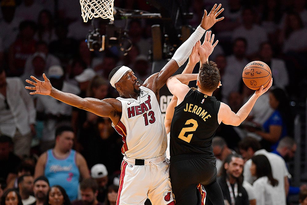 NBA basketball 2024-25 Playoffs Cleveland Cavaliers vs Miami Heat: Ty Jerome