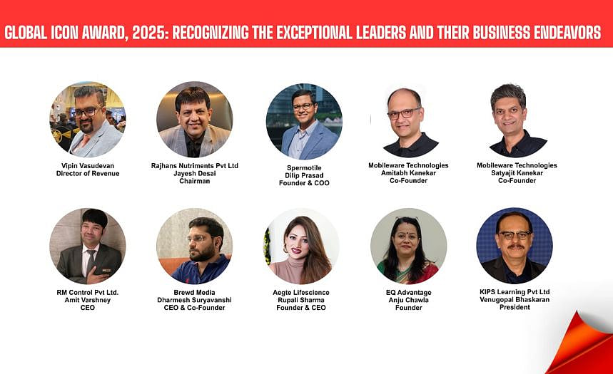 Global Icon Award 2025: Celebrating Achievements In Leadership And Business