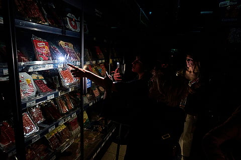 Spain Power Outage