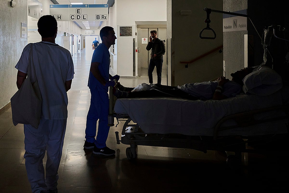 Spain Power Outage: Pamplona, northern Spain