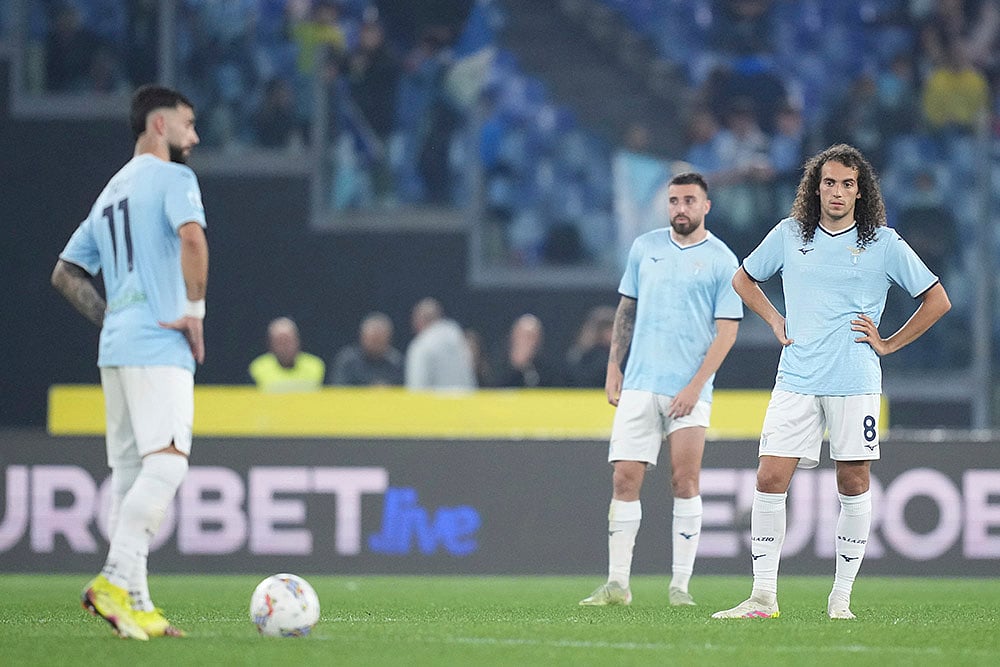 Italy soccer Serie A game Lazio vs Parma: Taty Castellanos