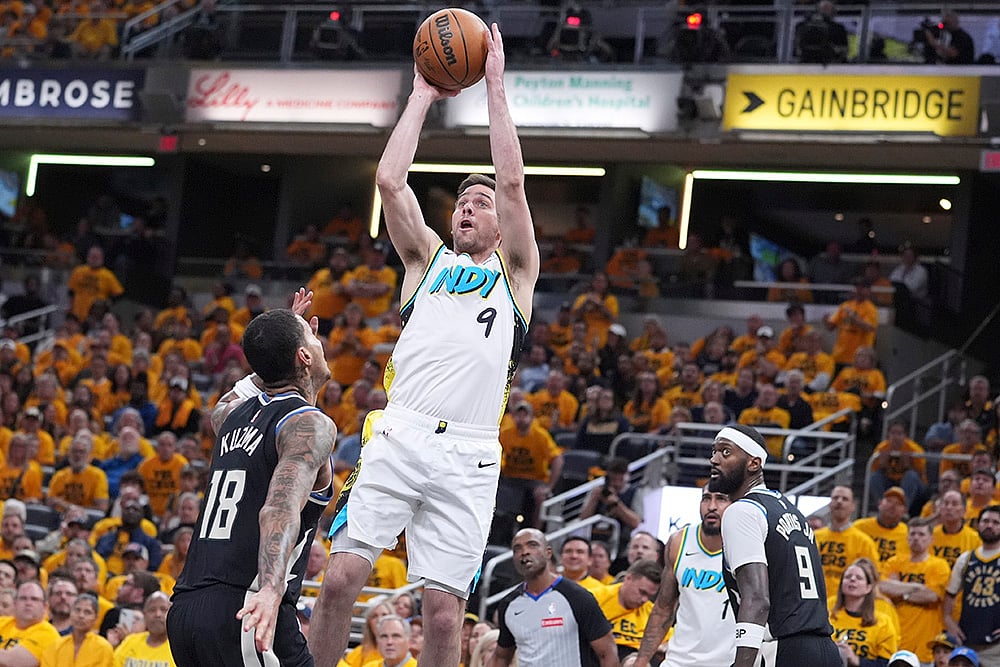NBA Basketball 2024-25 Playoffs Round 1 Indiana Pacers vs Milwaukee Bucks: T.J. McConnell
