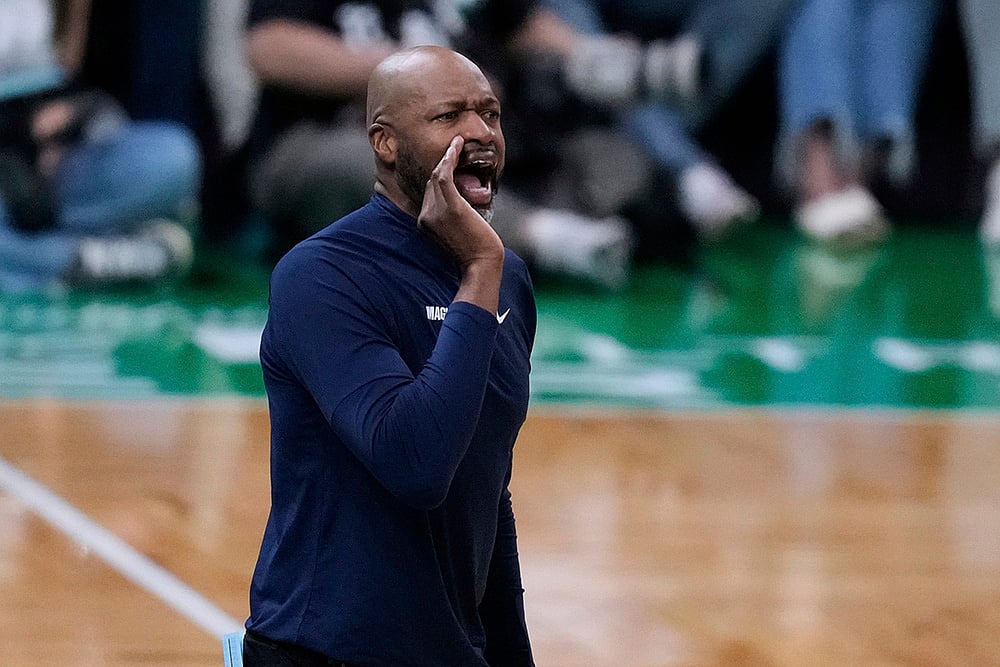 NBA Basketball 2024-25 Playoffs Round 1 Orlando Magic vs Boston Celtics: Jamahl Mosley