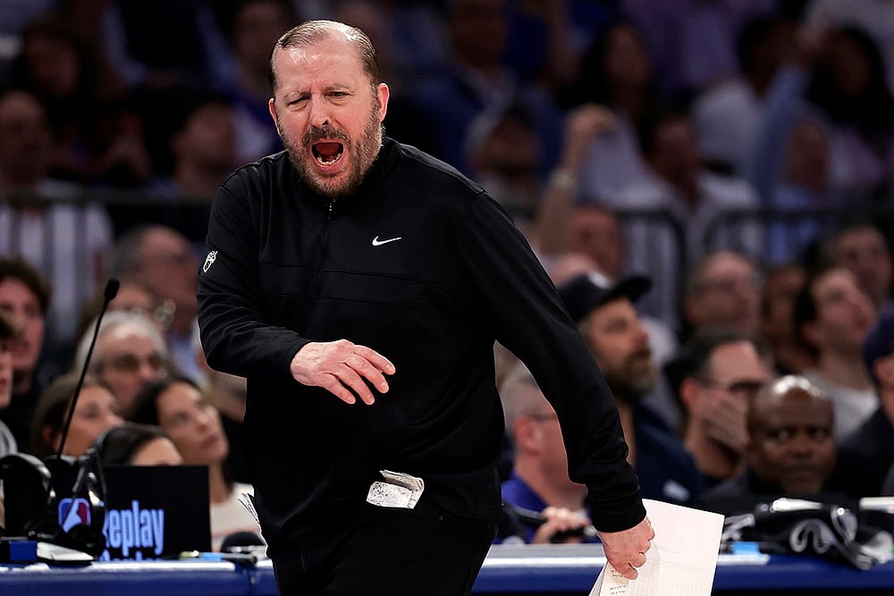 NBA Basketball 2024-25 Playoffs Round 1 Detroit Pistons vs New York Knicks: Tom Thibodeau