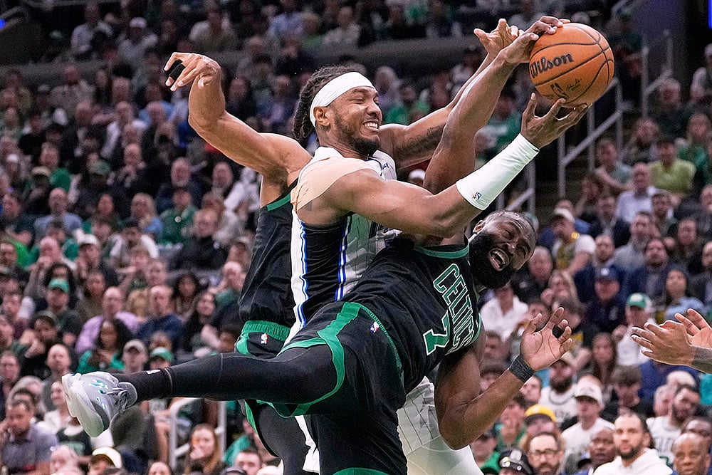 NBA Basketball 2024-25 Playoffs Round 1 Orlando Magic vs Boston Celtics: 