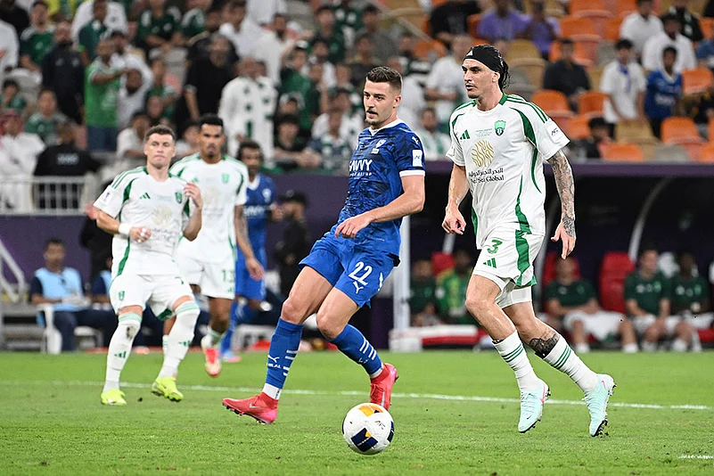 Saudi Arabia AFC Champions League Elite Soccer Al-Hilal vs Al-Ahli: Sergej Milinkovic-Savic