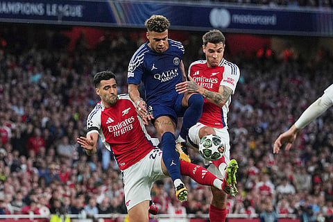 UCL semifinal first leg: Arsenal vs Paris Saint-Germain