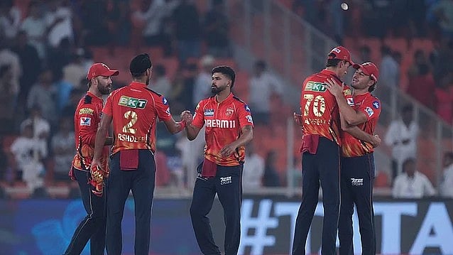 AP : Punjab Kings saw their match against DC being abandon.