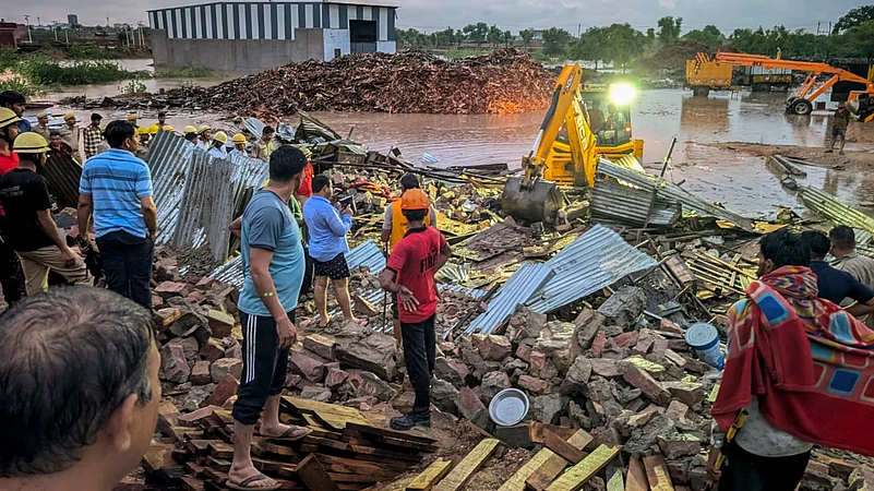 Andhra Pradesh wall collapse