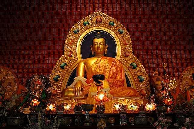 Buddha Statue in Lumbini