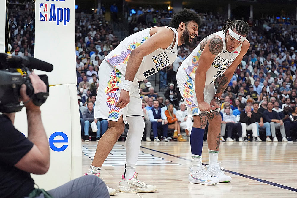 NBA Basketball 2024-25 Playoffs Round 1 Los Angeles Clippers vs Denver Nuggets: Aaron Gordon