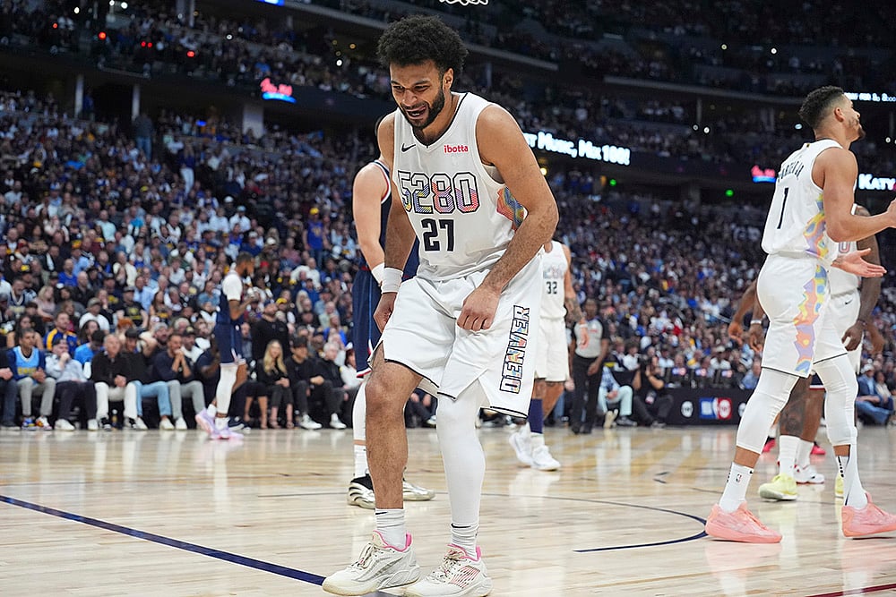 NBA Basketball 2024-25 Playoffs Round 1 Los Angeles Clippers vs Denver Nuggets: Jamal Murray