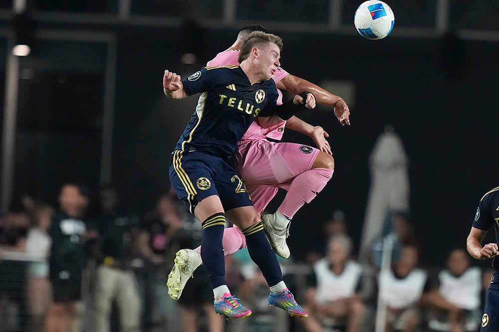 CONCACAF Champions Cup semi final Vancouver Whitecaps vs Inter Miami: Tate Johnson
