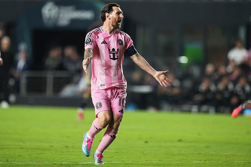 CONCACAF Champions Cup semi final Vancouver Whitecaps vs Inter Miami: Lionel Messi