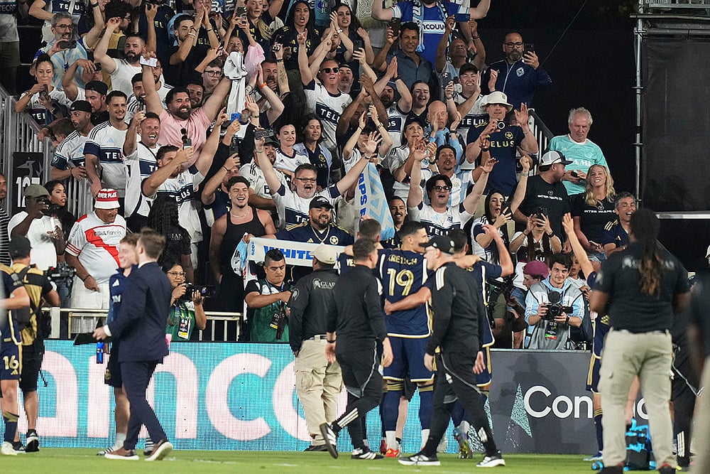 CONCACAF Champions Cup semi final Vancouver Whitecaps vs Inter Miami pics