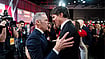 Canada Elections Results: Despite Win, Liberals To Form Another Minority Govt | Where The Numbers Stand | Photo: AP : Canada PM Mark Carney with former prime minister Justin Trudeau