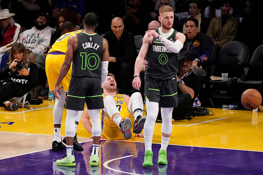 NBA 2024-25 Playoffs Game 5 Minnesota Timberwolves vs Los Angeles Lakers: Luka Doncic
