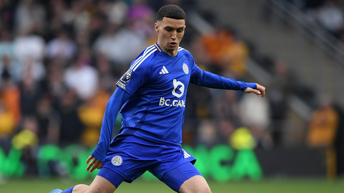 Leicester City's Bilal El Khannouss.